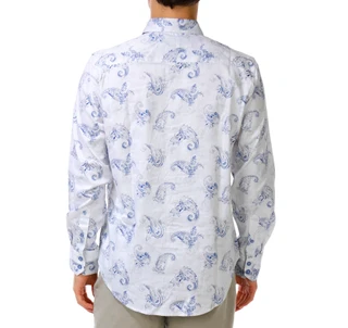 Thumbnail 5: ROBERT GRAHAM Men's Long Sleeve Ramsey Embroidered Shirt 