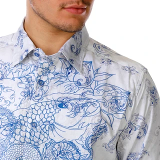 Thumbnail 6: ROBERT GRAHAM Men's Long Sleeve Ramsey Embroidered Shirt 