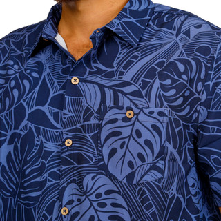 Thumbnail 2: Caribbean Joe Men's Short Sleeve Button Front Shirt 