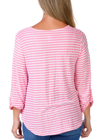 Thumbnail 2: Ruby Road Women's 3/4 Sleeve V-Neck Top 