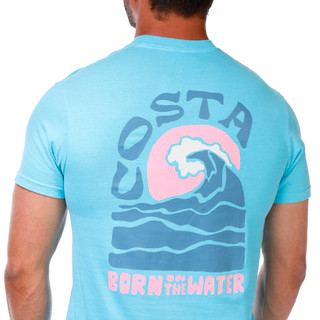Thumbnail 3: COSTA Men's Blue Mind Water Short-Sleeve T-Shirt 