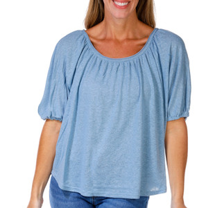 Thumbnail 1: MAX STUDIO Women's Knit Bubble Sleeve Top 