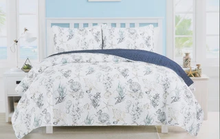 Thumbnail 4: Panama Jack Reversible Quilt Set  