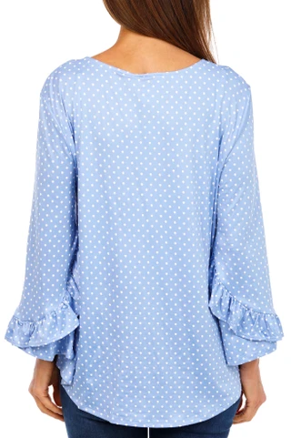 Thumbnail 3: Ruby Road Women's 3/4 Sleeve V-Neck Top 