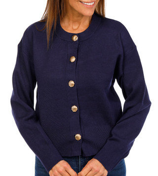Thumbnail 1: TRUTH Women's Shell Button Cardigan 