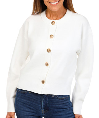 Thumbnail 1: TRUTH Women's Shell Button Cardigan 