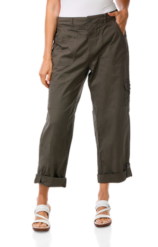 Thumbnail 1: Dash Women's Elastic Waist Poplin Pants  