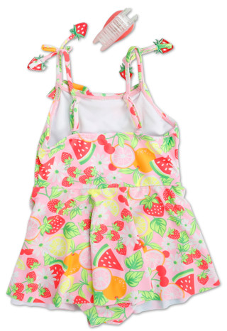 Thumbnail 2: Young Hearts Little Girls 2 Pc Swimsuit Set  