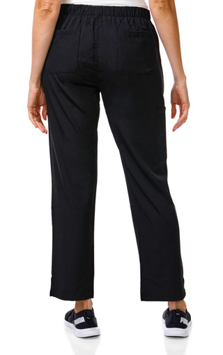 Thumbnail 2: Revel Women's Premium Stretch Drawstring Scrub Pants 