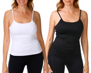 Thumbnail 1: Sugar Kiss Juniors 2 Pk Inner Bra Camisoles 