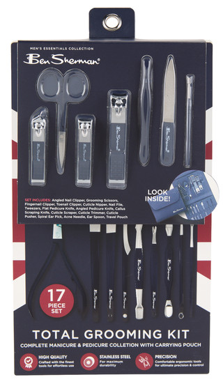 Thumbnail 1: Ben Sherman 17 Pc Men's Total Grooming Kit  
