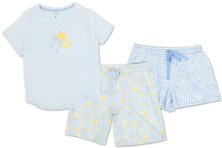 Thumbnail 1: JACLYN Women's Plus 3 Pc Pajama Shorts Set  