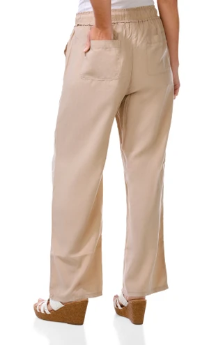 Thumbnail 2: Tahari Women's Eco-Friendly Tencel Drawstring Pants 