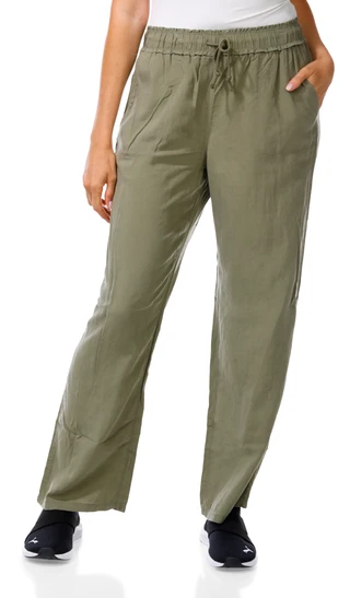 Thumbnail 1: Tahari Women's Eco-Friendly Tencel Drawstring Pants 