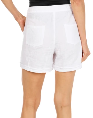 Thumbnail 2: Dash Women's Double Gauze Drawstring Shorts 