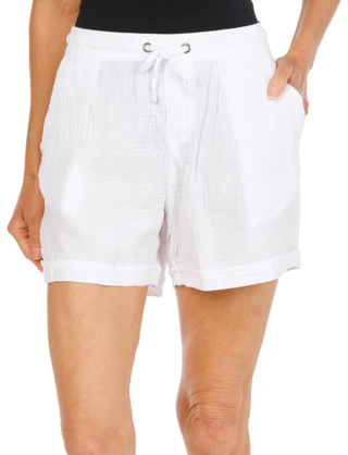 Thumbnail 1: Dash Women's Double Gauze Drawstring Shorts 