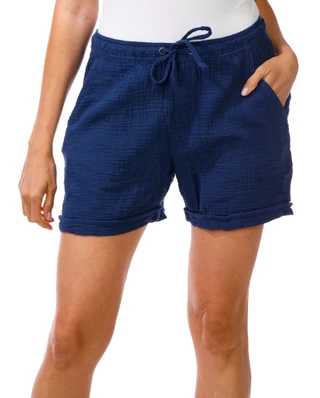 Thumbnail 1: Dash Women's Double Gauze Drawstring Shorts 