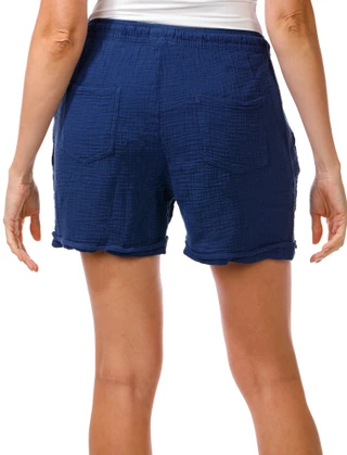 Thumbnail 2: Dash Women's Double Gauze Drawstring Shorts 