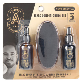 Thumbnail 1: AZONE 3 Pc Beard Conditioning Set  