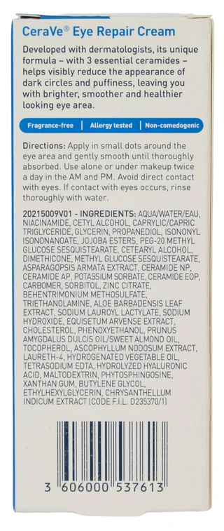 Thumbnail 2: CERAVE 0.5 oz Eye Repair Cream 