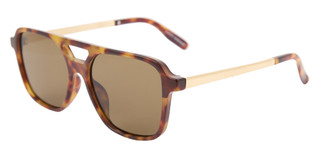 Thumbnail 1: Lucky Brand Women's Aviator Tortoiseshell Sunglasses 