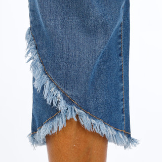 Thumbnail 3: 1822 Women's Tulip Hem Denim Capris 