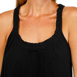 Thumbnail 3: BOBEAU Women's Sleeveless Linen Blend Dress 