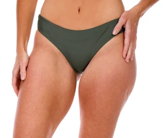 Thumbnail 1: Cyn & Luca Women's Ribbed Swim Bottoms 