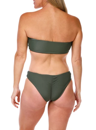Thumbnail 5: Cyn & Luca Women's Ribbed Swim Bottoms 
