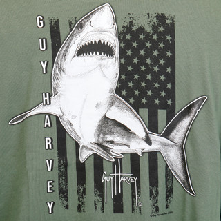 Thumbnail 3: Guy Harvey Men's Long Sleeve Print Shirt 