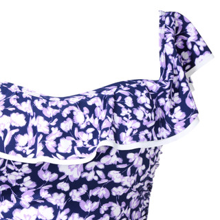 Thumbnail 3: GOTTEX Women's Off The Shoulder Ruffle Tankini Swim Top 