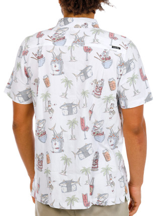 Thumbnail 2: Salt Life Men's Poke Night Button Down Shirt 