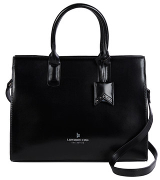 Thumbnail 1: London Fog Soho Structured Satchel Bag 