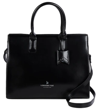 Thumbnail 1: London Fog Soho Structured Satchel Bag 