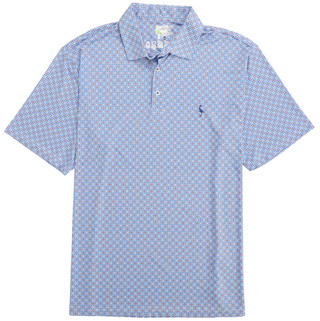 Thumbnail 1: TAILORBYRD Men's Print Performance Golf Polo Shirt 