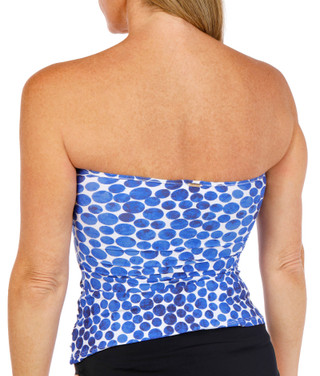 Thumbnail 4: Anne Cole Women's Bandeau Twisted Tankini Top 