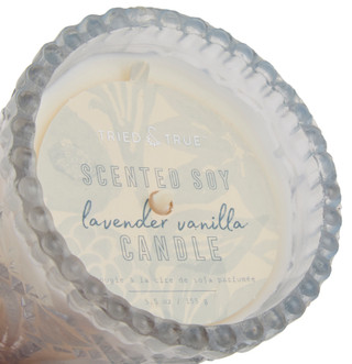 Thumbnail 2: Tried & True Lavender Vanilla Glass Candle, 5.5 oz 
