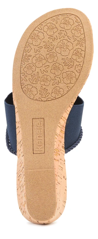 Thumbnail 4: Kensie Womens Deborah Wedge Sandals 