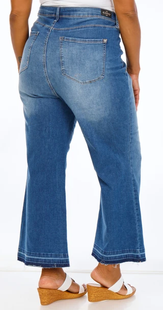 Thumbnail 2: Nanette Lepore Plus Belle High Rise Ankle Bootcut Jeans 