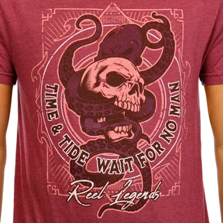 Thumbnail 4: REEL LEGENDS Men's Short Sleeve Graphic Tee  