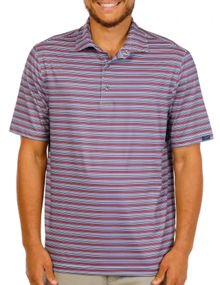 Thumbnail 1: GREG NORMAN Men's Panorama Golf Polo Shirt 