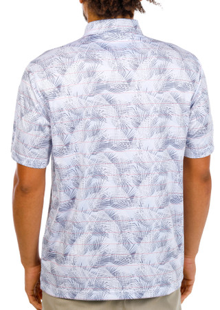 Thumbnail 2: GREG NORMAN Men's Sea Breeze Golf Polo Shirt 