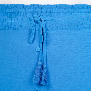 Thumbnail 2: Daily Thread Plus Smocked Waist High Low Skirt 
