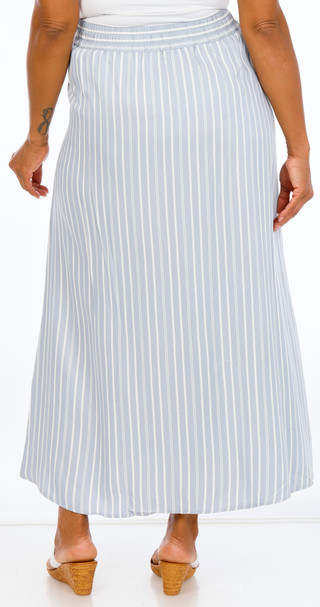 Thumbnail 3: Daily Thread Plus Button Front High Low Skirt 