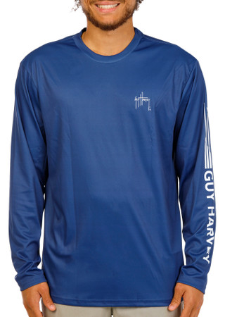 Thumbnail 2: Guy Harvey Men's Long Sleeve Fishing Shirt 