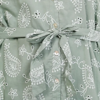 Thumbnail 3: Lucky Brand Plus Puff Sleeve Eyelet Shirtdress 