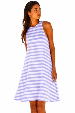 Thumbnail 1: Beach Lunch Lounge Women's Amara Linen Sleeveless Dress 