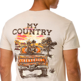 Thumbnail 2: CHEVY Men's My Country T-Shirt 