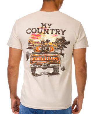 Thumbnail 1: CHEVY Men's My Country T-Shirt 