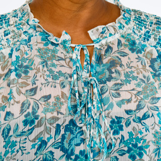 Thumbnail 3: Philosophy Women's Elbow Sleeve Crinkle Top 